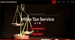 Desktop Screenshot of milestax.com